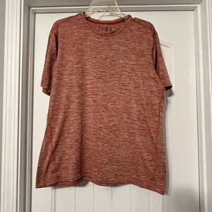 Columbia Men's Heathered Red Short Sleeve Tee